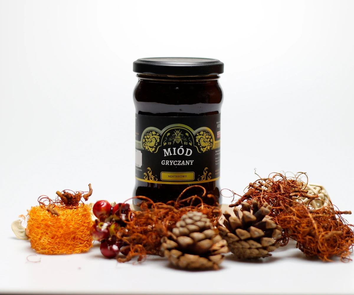 Miód gryczany (1100g) - obrazek 9