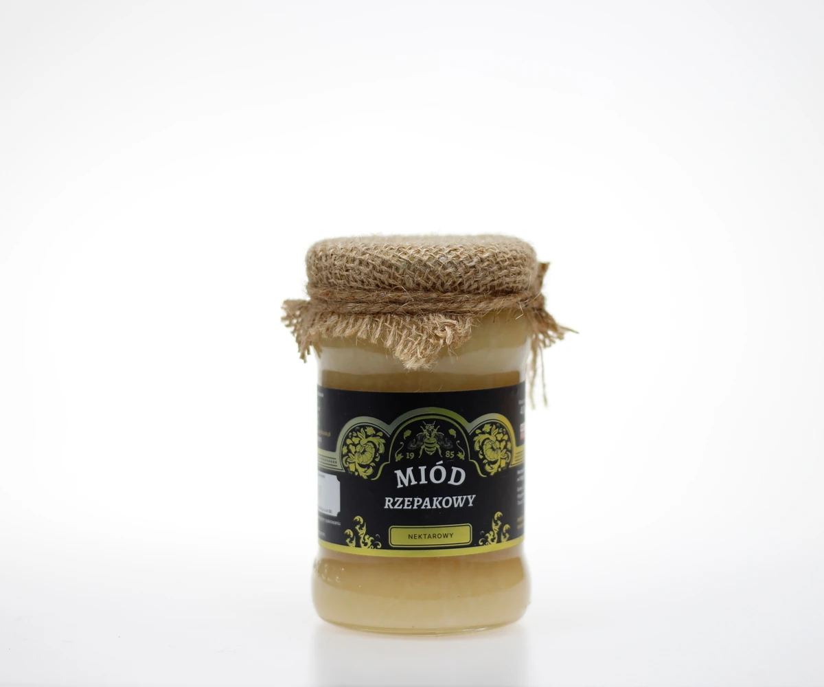 Miód rzepakowy (1100g) - obrazek 9