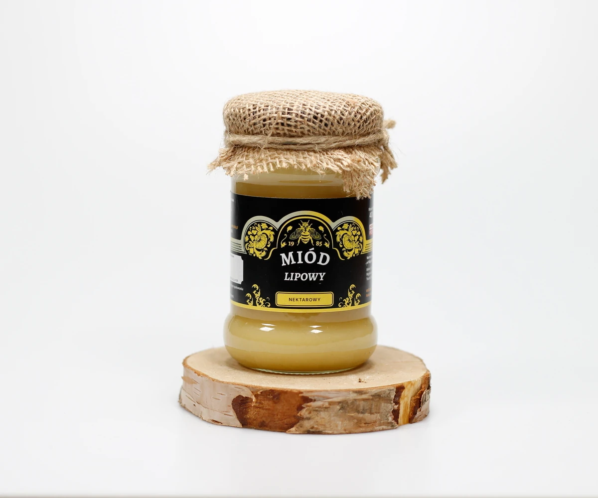 Miód lipowy (1100g) - obrazek 4
