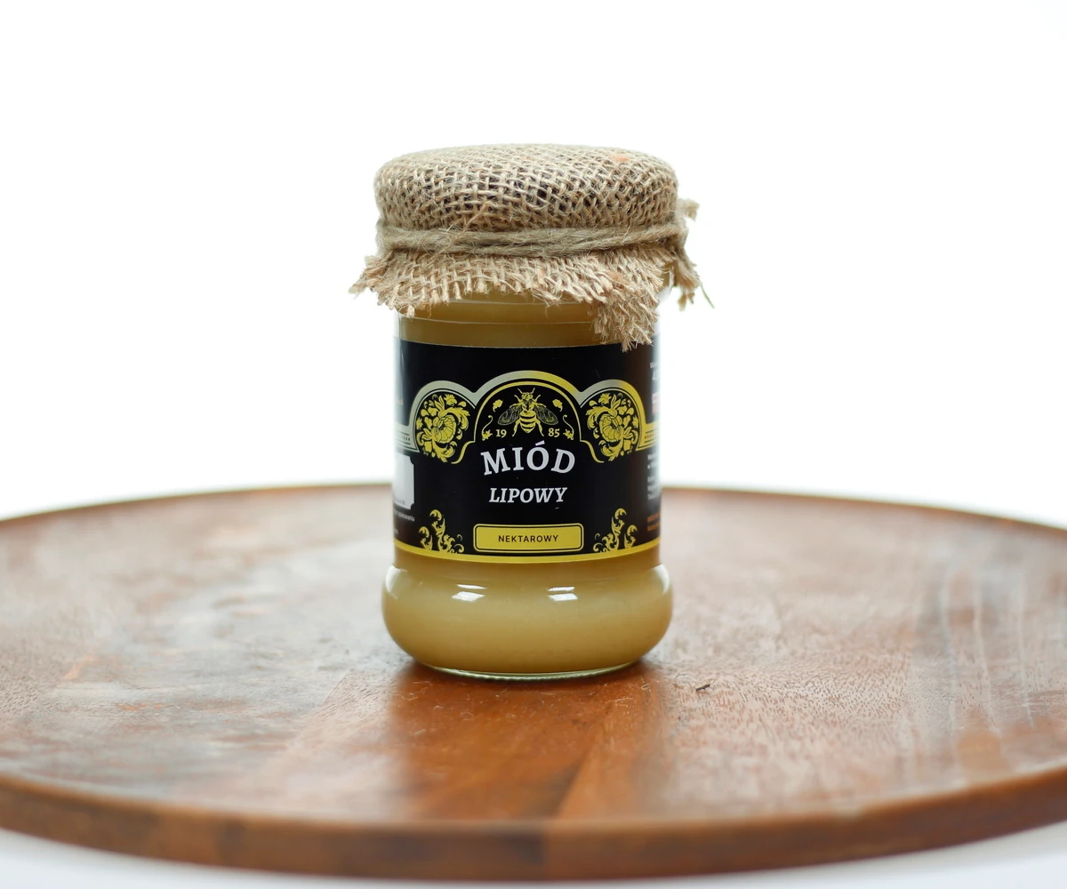Miód lipowy (1100g) - obrazek 2