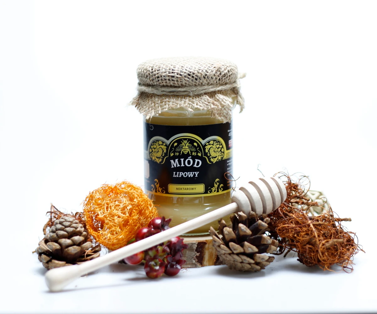 Miód lipowy (1100g) - obrazek 8