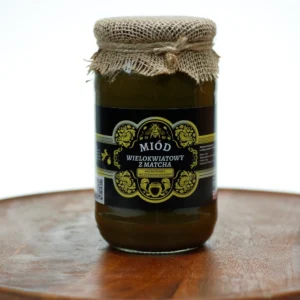 Kremowany miód wczesnowiosenny z matcha