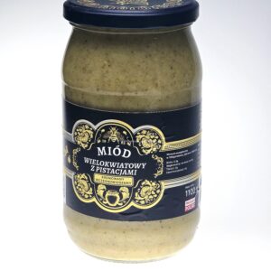 Miód kremowany wczesnowiosenny z Pistacjami 1100g