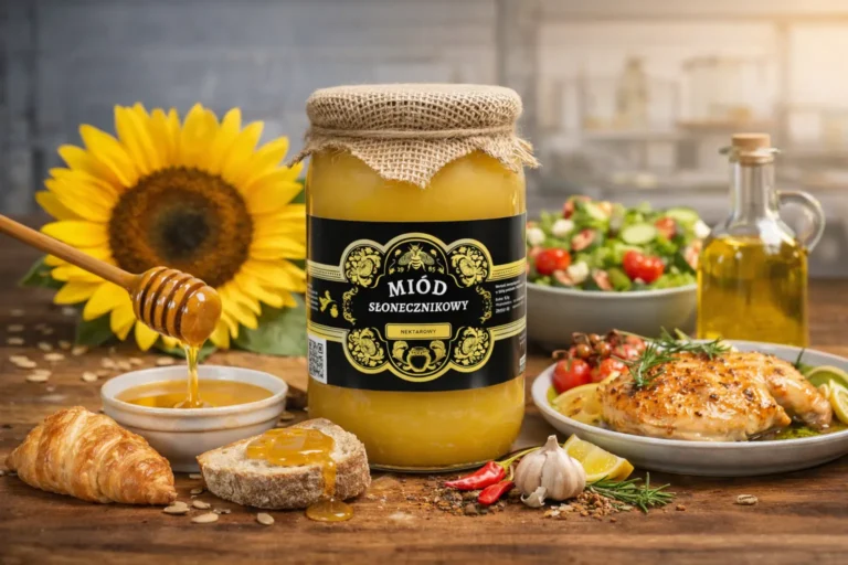 Miód słonecznikowy – jaki ma smak i do czego pasuje w kuchni?
