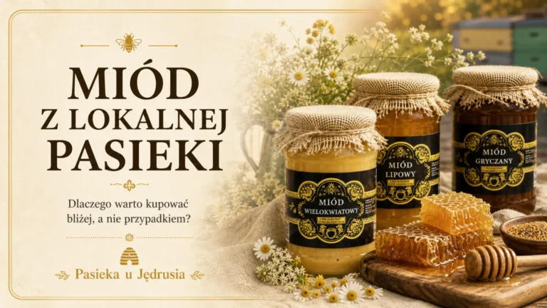 Miód z lokalnej pasieki – dlaczego warto kupować bliżej, a nie przypadkiem?