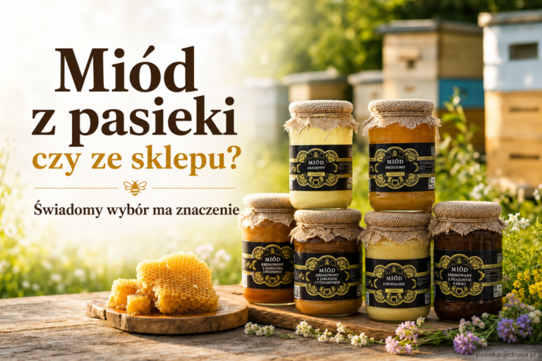 Dlaczego warto kupić miód z pasieki zamiast przypadkowego produktu z półki?