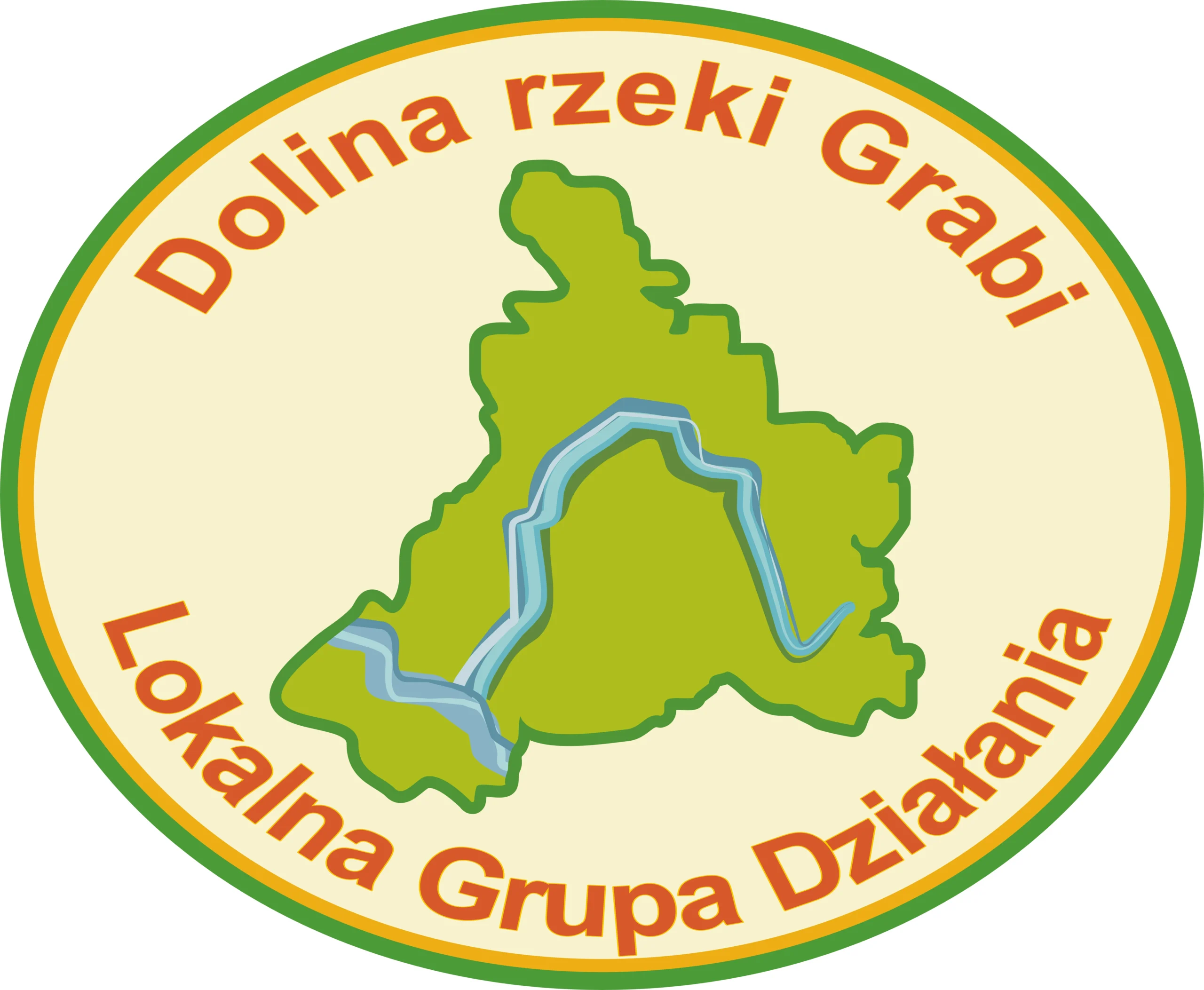 Logo Lokalnej Grupy Działania Dolina rzeki Grabi